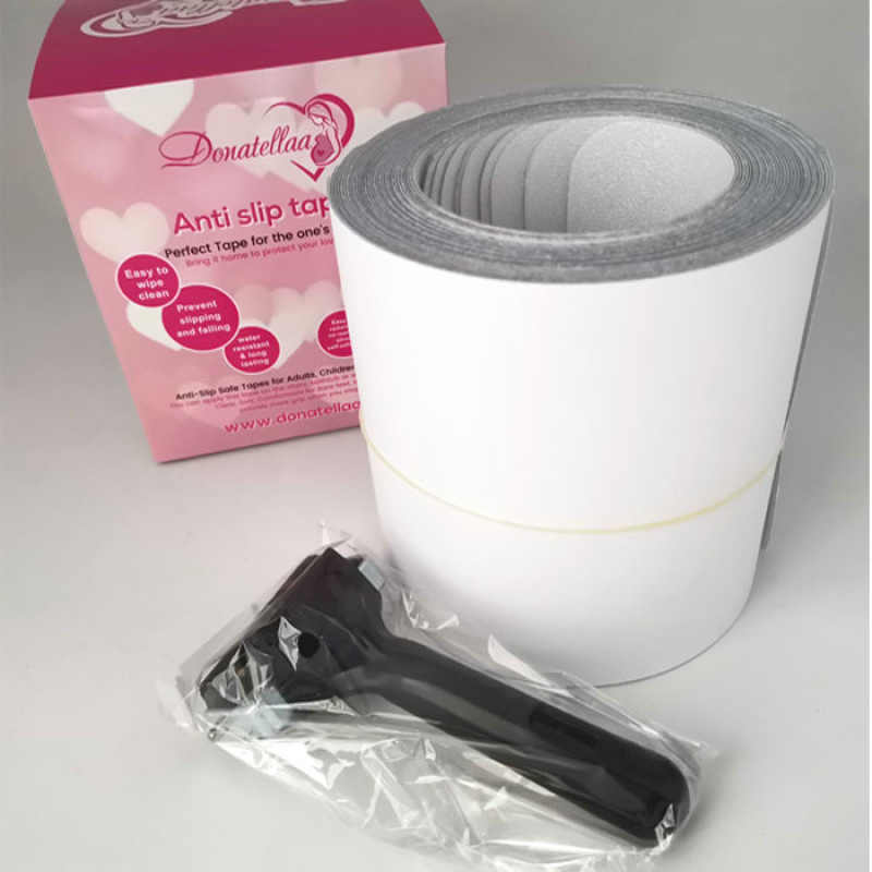 Anti Slip Stair Tape for Indoors 6 x 30 Inches Adults Children Elderly No More Slipping and Falling